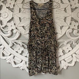 Forever21 Flower Tank Top